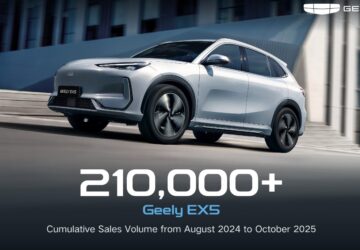 Geely EX5 Catat Penjualan Global Lebih dari 210.000 Unit Sejak Diluncurkan, Perluas Jejak di 33 Negara